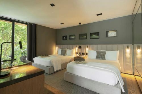 Double Room room in Brick Hotel Mexico City - Small Luxury Hotels of the World