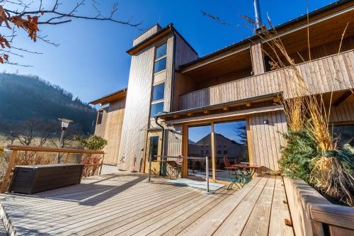 Balkons/terase, Genuss-Pension Herti in Übelbach