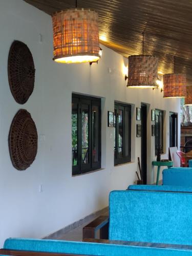 مطعم, Bardia Forest Resort in Thakudwara