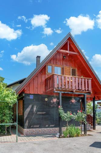 Dārzs, Kuca za odmor Rukova Hiza, sauna, jacuzzi in Gornja Stubica