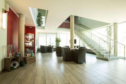 Lobby, Atlantic Hotel am Floetenkiel in Bremerhaven