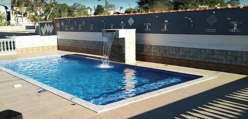 Casa de campo com Wi-Fi e piscina em Ibiuna SP