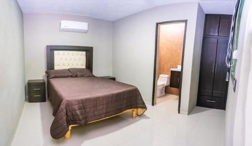1 double bed
