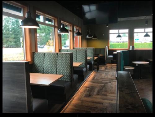 ห้องอาหาร, Arbutus Grove Motel in ปาร์คสวิล (BC)