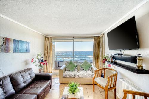 Ocean Bright 2BR W/ View, Wifi, Parking & Pool, Concón