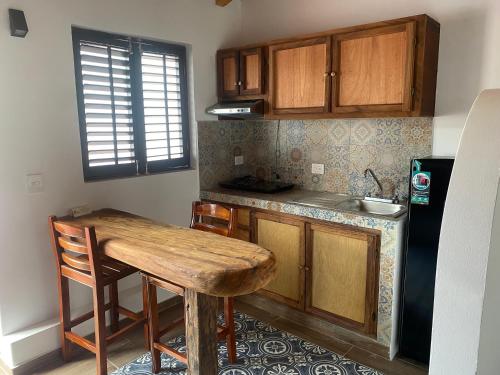 Kitchen, Villa Serena Apartments in Mazatlán