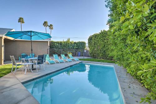 Ultra Secluded Home Private Pool and Security Gate in Palm Springs, USA