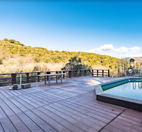 A Serenita - Maison avec piscine gîte à louer Bains de Guagno