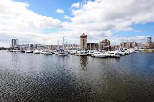 Bright, Styling 2 BR flat and situated overlooking Swansea Beach