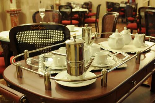 Restaurante, Hotel Villa Maria in Nápoles