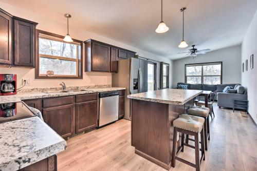 Family-Friendly Lakefront Home with Deck! in Danbury, USA