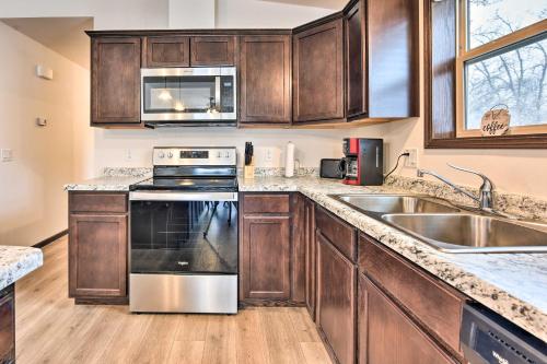 Family-Friendly Lakefront Home with Deck! in Danbury, USA
