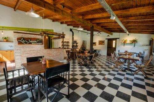 Restorāns, Los Sauces Posada in Nono