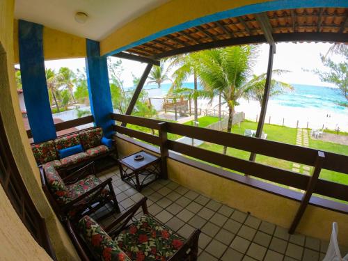 발코니/테라스, PORTO PARAISO HOSTEL&SUITES in 포르투 데 가리냐스