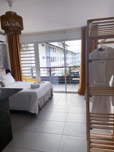 Un Palmier dans la chambre, studio de standing