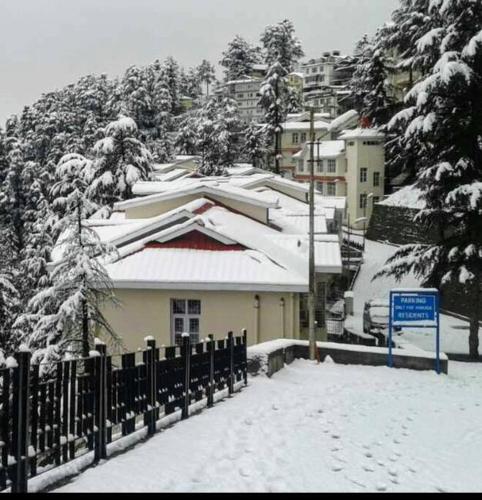 180 degree Valley view 2bhk flat with parking.
