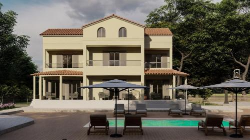 Villa Elegio by CorfuEscapes gîte à louer Ákra Arkoudoúla