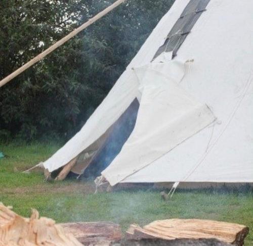 Tipi Glamping On A Campsite In West Cornwall, Penzance, Cornwall