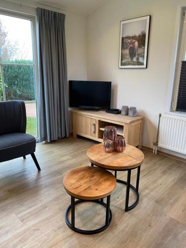 Gezellig chalet in een mooi klein dorp in Drenthe
