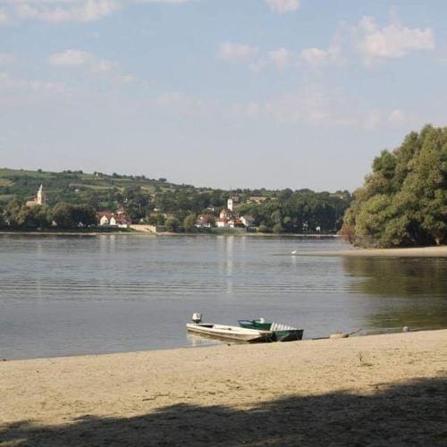 Captain's house by the Danube river