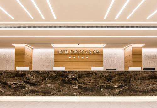 Lobby, Smy Carlos V Wellness & Spa Alghero in Alghero City Center