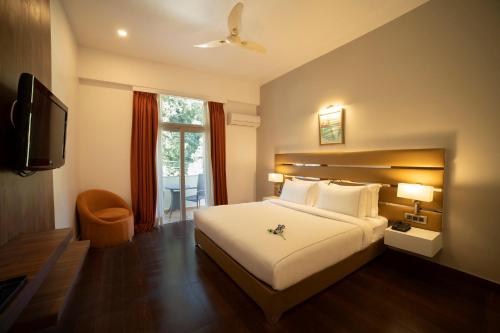 1 double bed