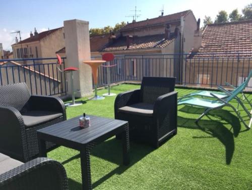 L'estaque : Magnifique studio-Terrasse