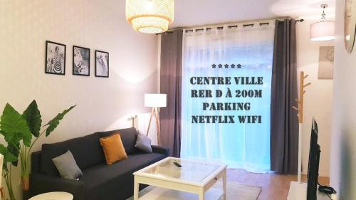 II APPART 2 PIÈCES, NEUF RER D à 200m PARKING NETFLIX Evry Courcouronnes - Location saisonnière - Évry-Courcouronnes