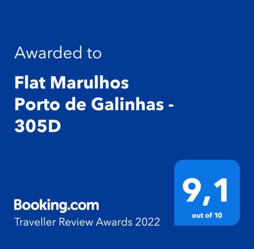 Flat Marulhos Porto de Galinhas - 305D