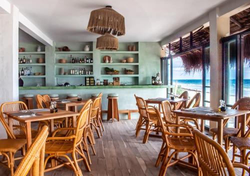 Étterem, Dune Boutique Hotel located at the party zone in Tulum