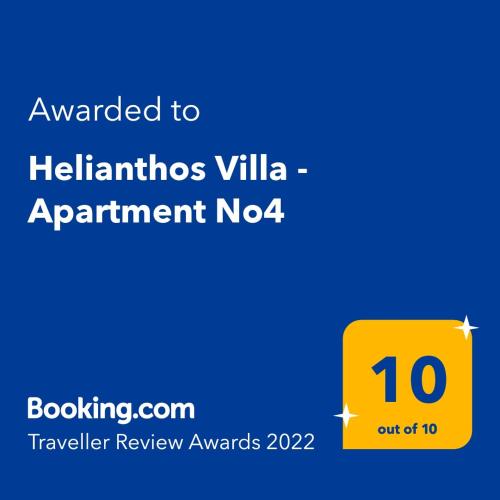 Helianthos Villa - Apartment No4