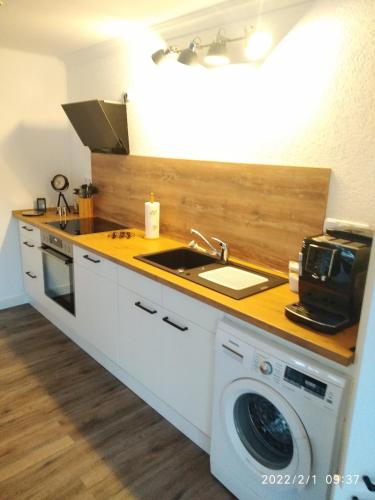 廚房, Ferienwohnung Christine in 耶費爾