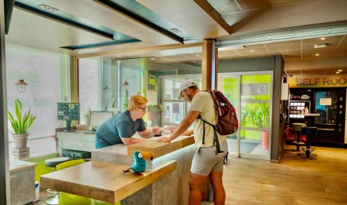 Előcsarnok, Ibis Budget Colmar Centre Gare in Colmar Városközpont