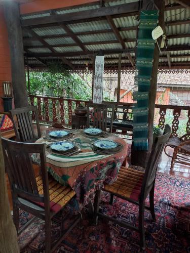 A szálláshely kívülről, Garden Teak House Chiang Mai in Hang Dong