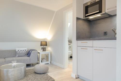Kitchen, Ferienwohnung Ben mit exklusiver Dachterrasse in Tinnum