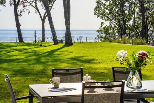 Terrassenwohnung "Haffparadies" - Oase am Haff