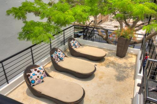 balkong/terrass, Casa de Leda, a Kali Hotel in Santa Marta