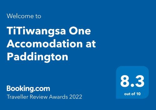 TiTiwangsa One Accomodation at Paddington - main image