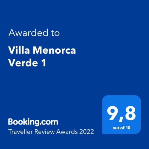 Villa Menorca Verde 1 by Mauter Villas