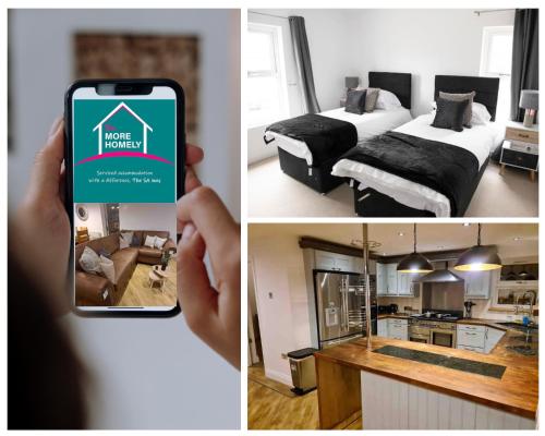 The largest and best 4 Bedroom House at Be More Homely Serviced Accommodation & Apartments in Coventry 6 Beds 3 shower rooms FREE SECURE PARKING FOR VANS Near M6 JCT2 Close to the Coventry Hospital UHCW gîte à louer Bulkington