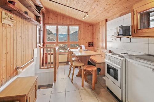 кухня, Charmant Chalet dans la montagne proche de Verbier in Vollèges