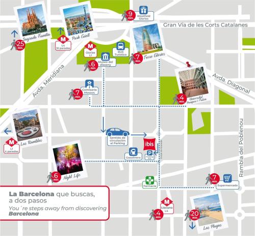 Hotel ibis Barcelona Pza Glories 22