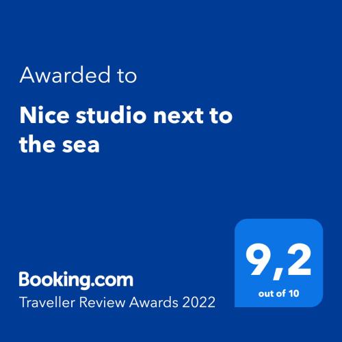  Nice studio next to the sea in Athen