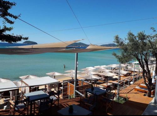 Endless Blue Seaside in Kavala