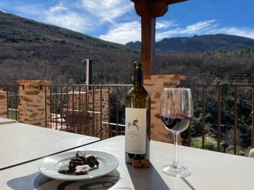 陽台/露台, Casa Rural Las Lanchas in 洪塔納爾