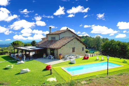 Inviting 15 guests Villa - Accommodation - Monte Santa Maria Tiberina