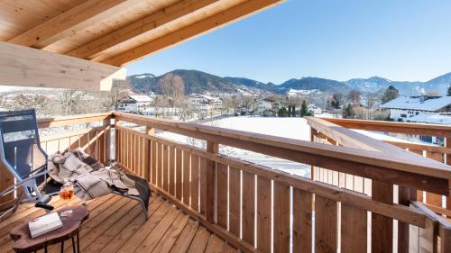 Terraza/balcón, Schnitzers Dahoam - Hundefreundlich in Bad Wiessee