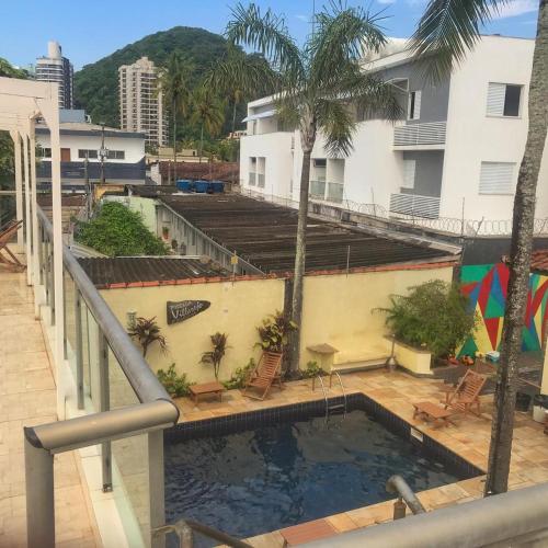 瓜鲁雅 Pousada Villarejo Guaruja 2星级 酒店 景观