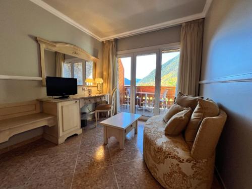 Chambre double avec 1 ou 2 lits, terrasse