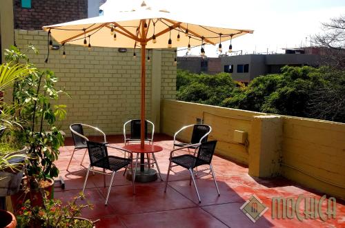 陽台/露台, Hostal Residencial Mochica in 利馬北區